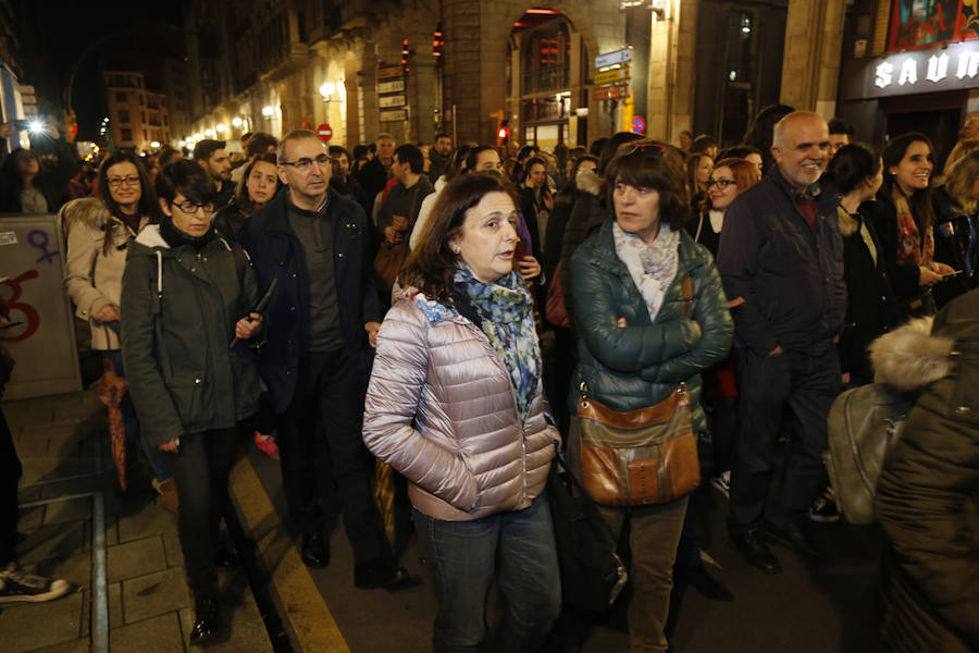 Asturias celebra el Día Internacional de la Mujer en las calles de Gijón en la primera huelga general feminista convocada bajo el lema 'Si nosotras paramos, se para el mundo'
