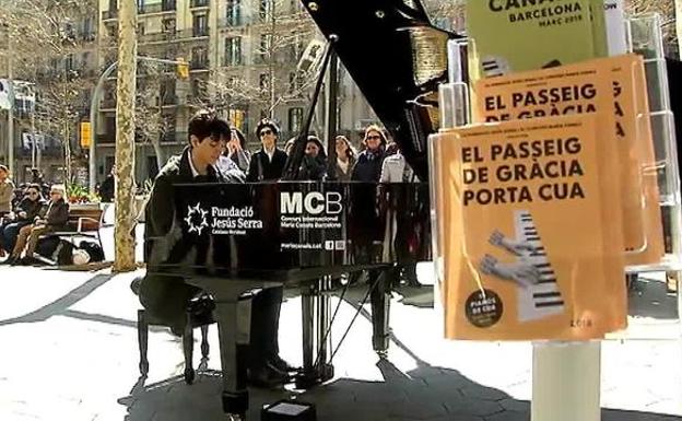 Los pianos invaden las calles de Barcelona