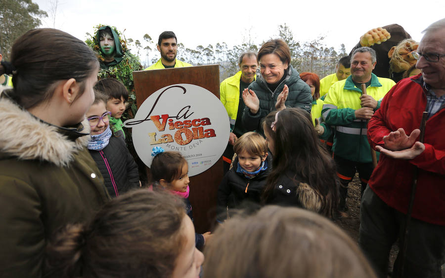 Fotos: El día de los Bosques trae nuevos árboles para el Monte Deva