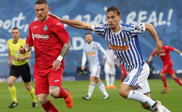 El Getafe también gana en Anoeta y deja tocados a Eusebio y a la Real