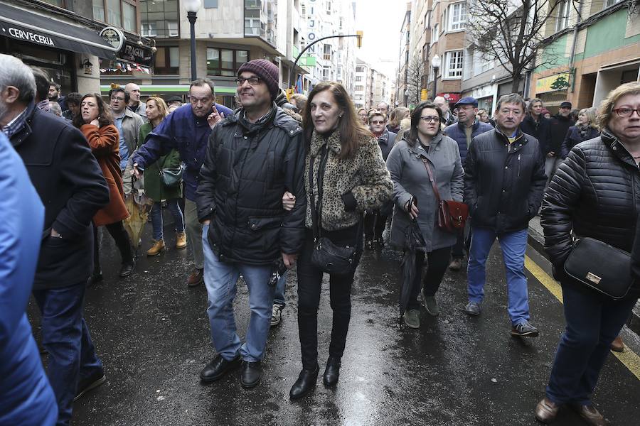 Fotos: Los pensionistas asturianos se manifiestan en Gijón por una pensión digna