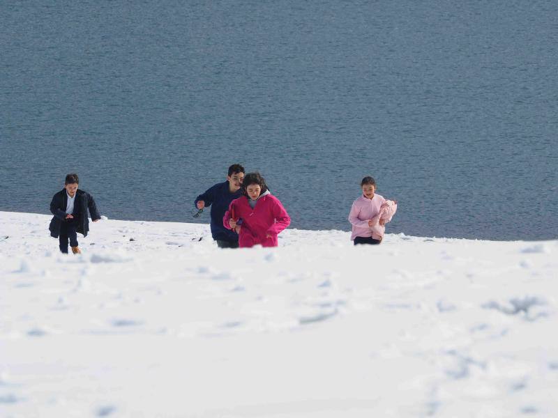 Fotos: Fin de semana de nieve en los Lagos