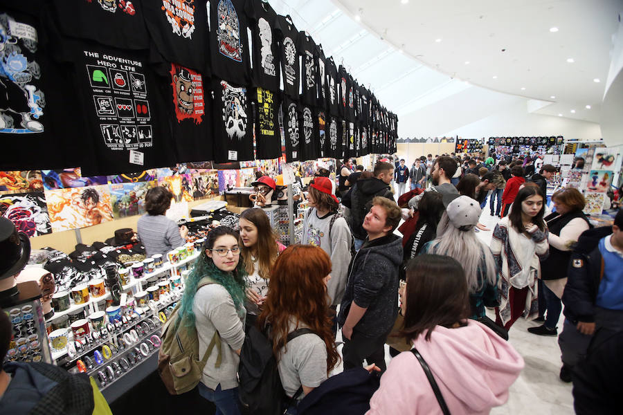 La convención se celebra en el Palacio de Exposiciones y Congresos de la ciudad. 