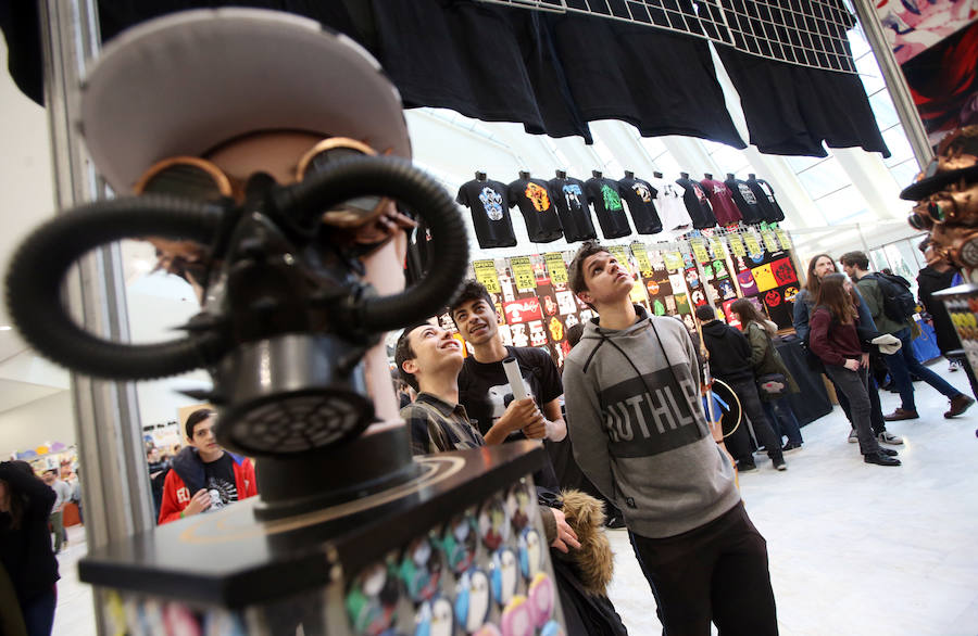 La convención se celebra en el Palacio de Exposiciones y Congresos de la ciudad. 