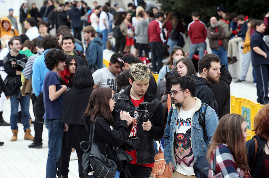 La convención se celebra en el Palacio de Exposiciones y Congresos de la ciudad. 