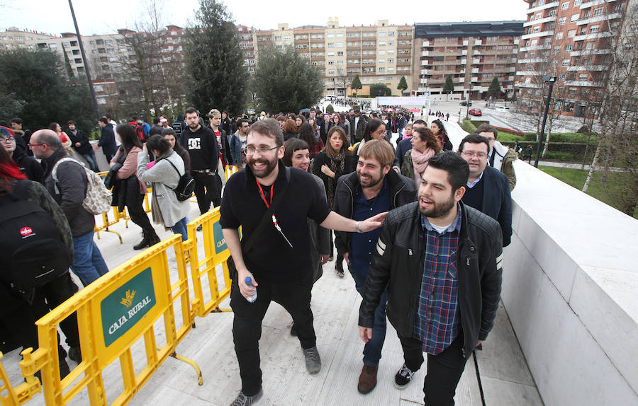 La convención se celebra en el Palacio de Exposiciones y Congresos de la ciudad. 