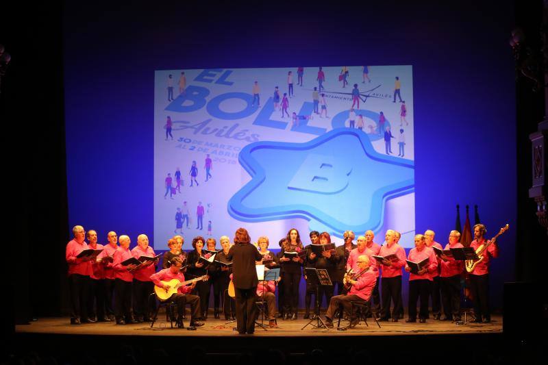 La Xana, Luz Quiles López y la Xanina, Irene Pérez Cortés, fueron elegidas en el Teatro Palacio Valdés en la tradicional gala que da inicio a las fiestas.