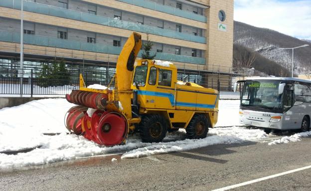 Aller prevé movilizarse para asegurar el acceso a Fuentes de Invierno este puente