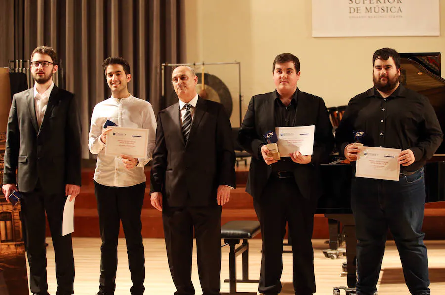 El Conservatorio Superior de Música Eduardo Martínez Torner celebra una jornada de puertas abiertas y entrega los premios de fin de carrera