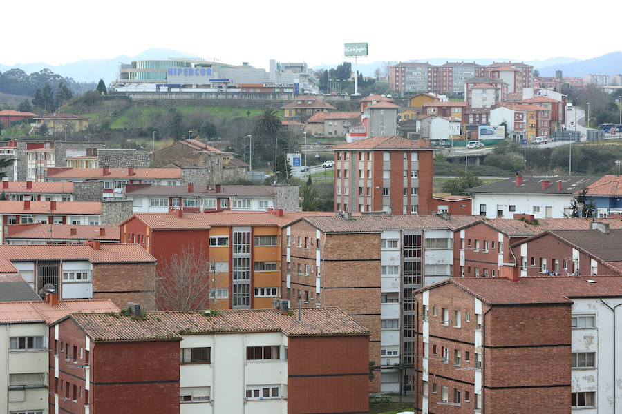 Imágenes tomadas desde los lugares más altos de la ciudad. Carbayedo.