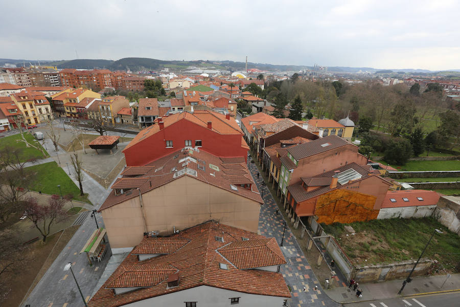 Imágenes tomadas desde los lugares más altos de la ciudad. Carbayedo.