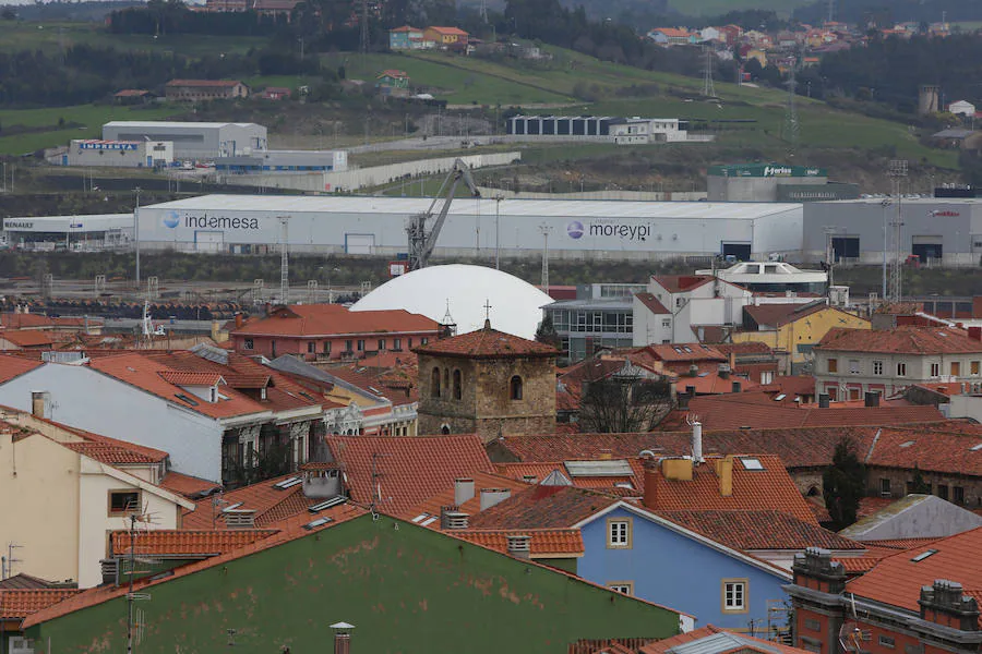 Imágenes tomadas desde los lugares más altos de la ciudad. Carbayedo.