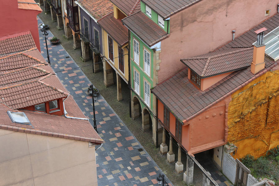 Imágenes tomadas desde los lugares más altos de la ciudad. Carbayedo.