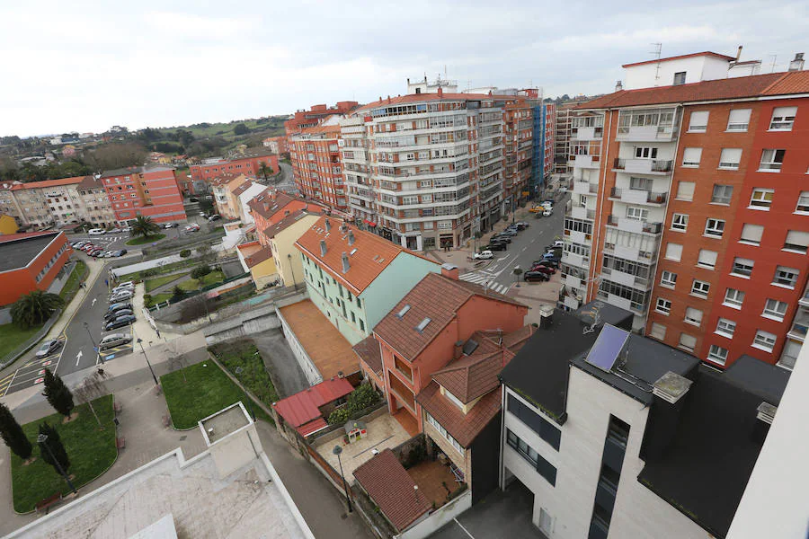 Imágenes tomadas desde los lugares más altos de la ciudad. Carbayedo.