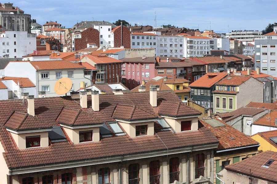 Imágenes tomadas desde los lugares más altos de la ciudad. Sabugo.