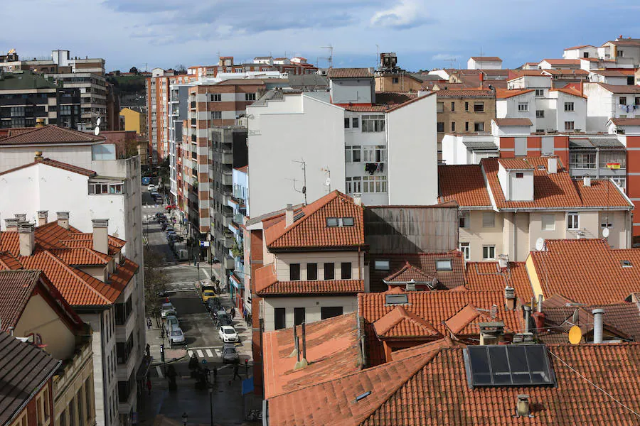 Imágenes tomadas desde los lugares más altos de la ciudad. Sabugo.