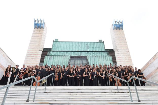 Joven Orquesta Sinfónica de Cantabria. 