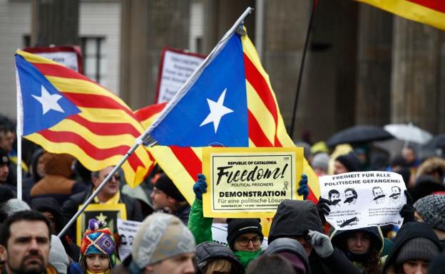 Marcha en Berlín.