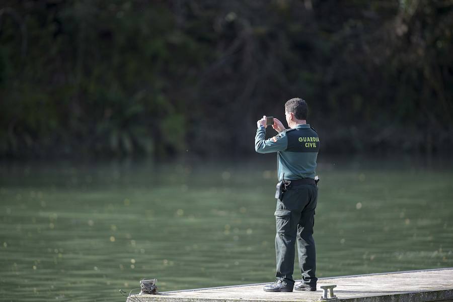 El rastreo está centrado en las inmediaciones del recorrido en que el participó con sus compañeros del Grupo de Montaña Ensidesa, quienes alertaron de su desaparición