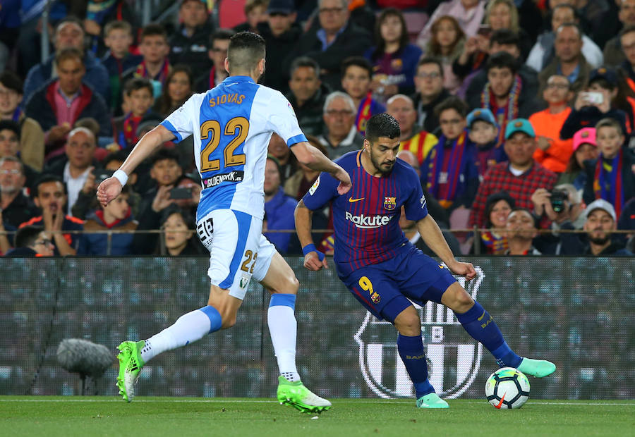 Un superlativo Leo Messi le basta al Barcelona para llevarse los tres puntos ante un combativo Leganés