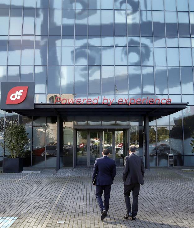 La sede principal de Duro Felguera, ubicada en Gijón. 