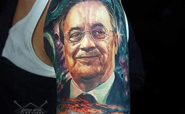 El tatuaje de Florentino Pérez que se ha hecho viral