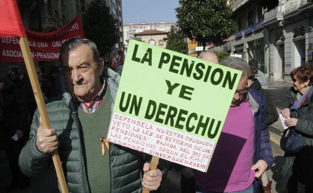 Sindicatos asturianos llaman a la movilización por unas «pensiones dignas»