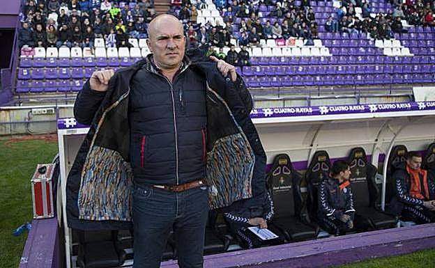 Luis César Sampedro, destituido como entrenador del Real Valladolid