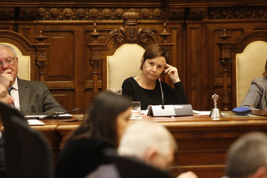 Fotos: Pleno del Ayuntamiento de Gijón