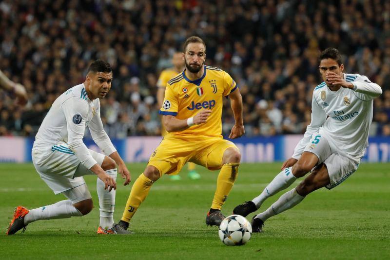 El Real Madrid y la Juventus, en la vuelta de cuartos de final de la Liga de Campeones.