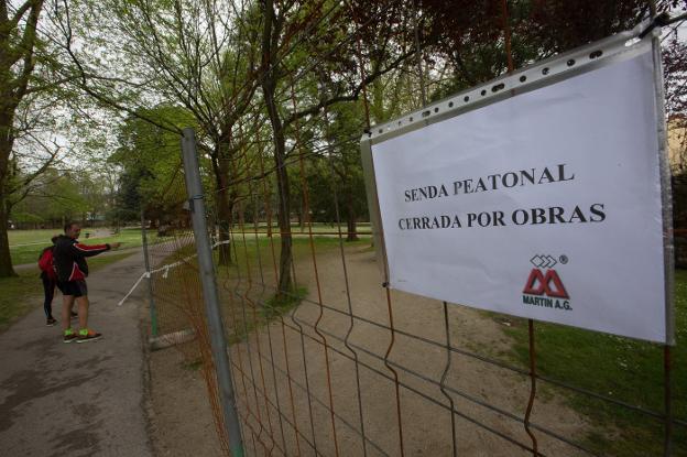 Comienza la sustitución de luces en la pista del Ferrera
