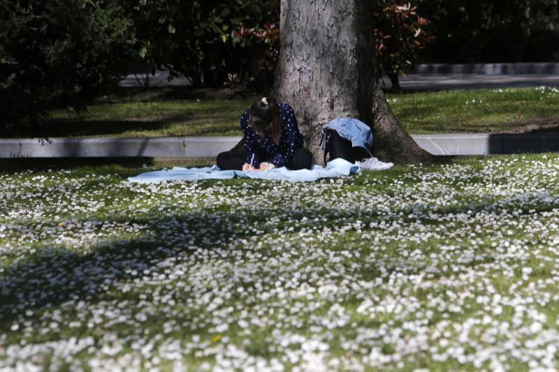 Fotos: Los termómetros se disparan en Asturias en abril