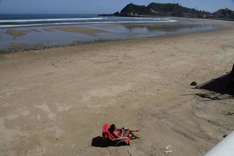 Fotos: Los termómetros se disparan en Asturias en abril