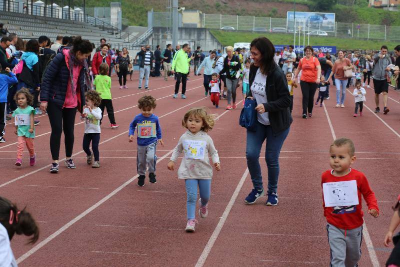 Unos 800 corredores participaron en la prueba. 