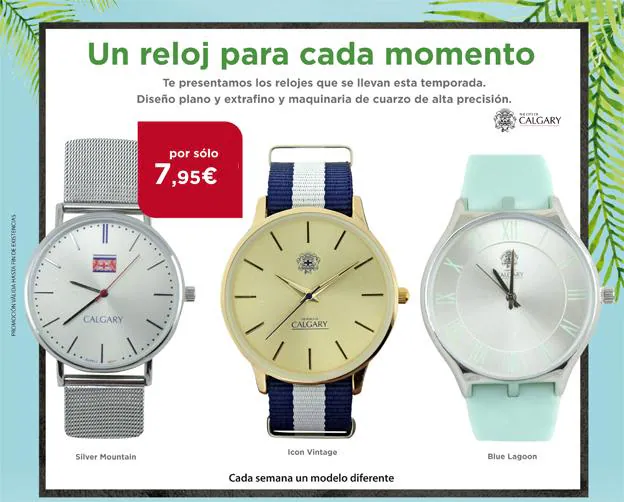 Promociones: Colección relojes Calgary