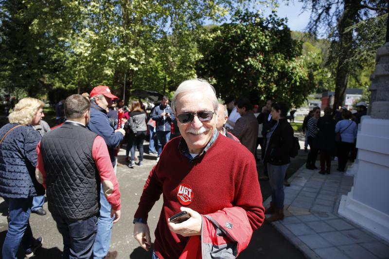 La manifestación parte del Parque Viejo de La Felguera bajo el lema «Igualdad, mejor empleo, mayores salarios, pensiones dignas»