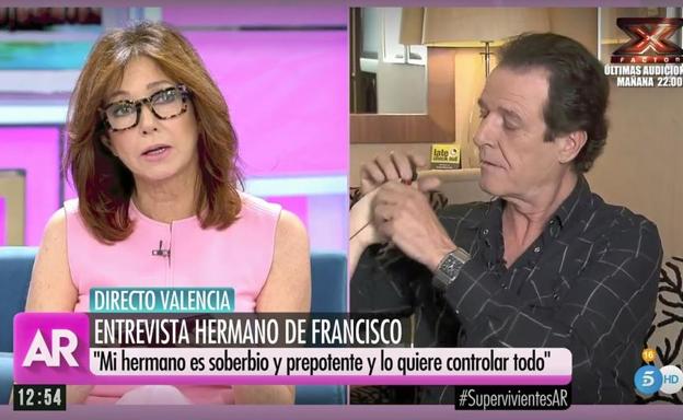 El tremendo corte de Ana Rosa Quintana al hermano de Francisco