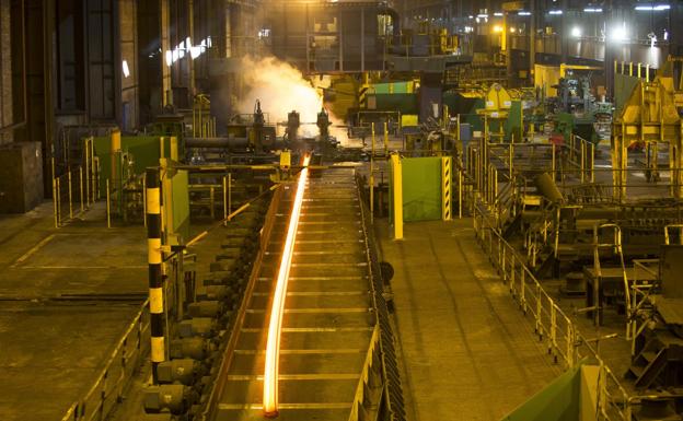 Arcelor producirá en Gijón las vías del AVE que Fomento instalará desde León a Pola de Lena