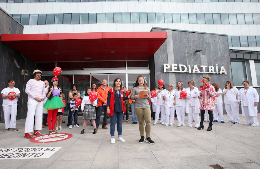 Fotos: Día Internacional de la Infancia Hospitalizada en el HUCA