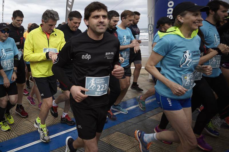 Fotos: Carrera benéfica en la playa de Salinas