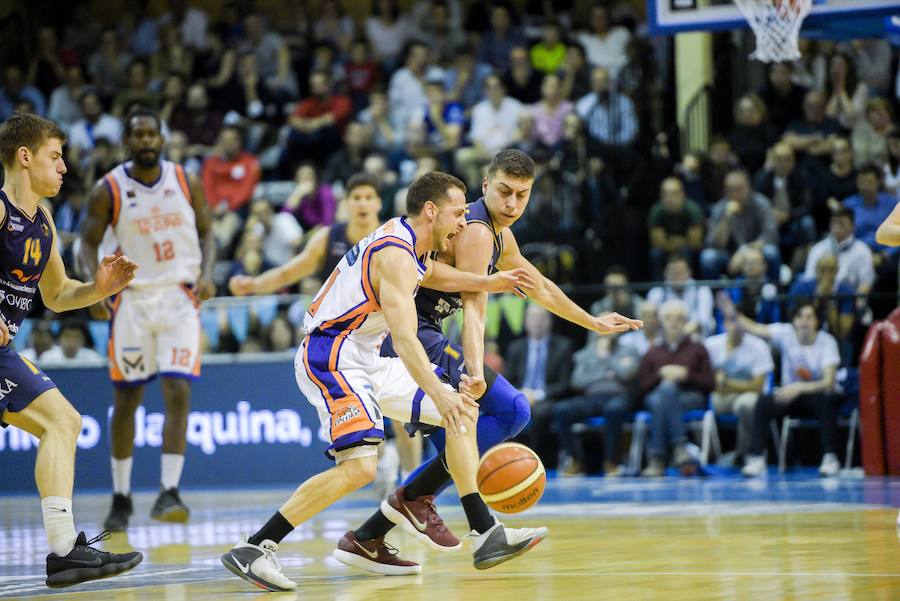 Los nervios pudieron con los ovetenses en el quinto y definitivo partido ante el Palencia