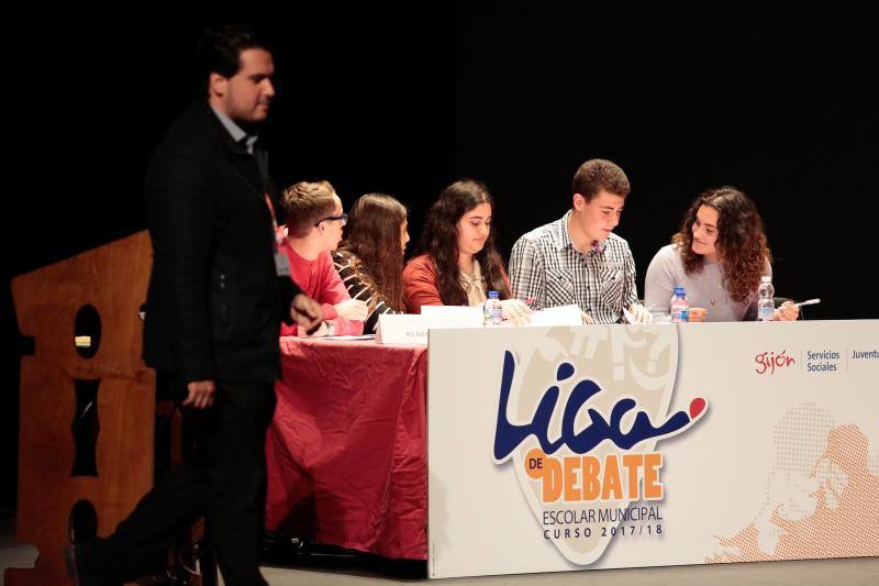 Fotos: Final de la I Liga de Debate Escolar Municipal de Gijón