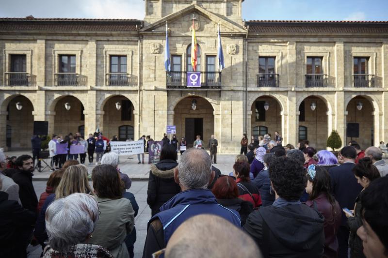 Concentraciones en las principales ciudades asturianas para reclamar el cumplimiento del pacto de Estado y más presupuesto contra la violencia machista