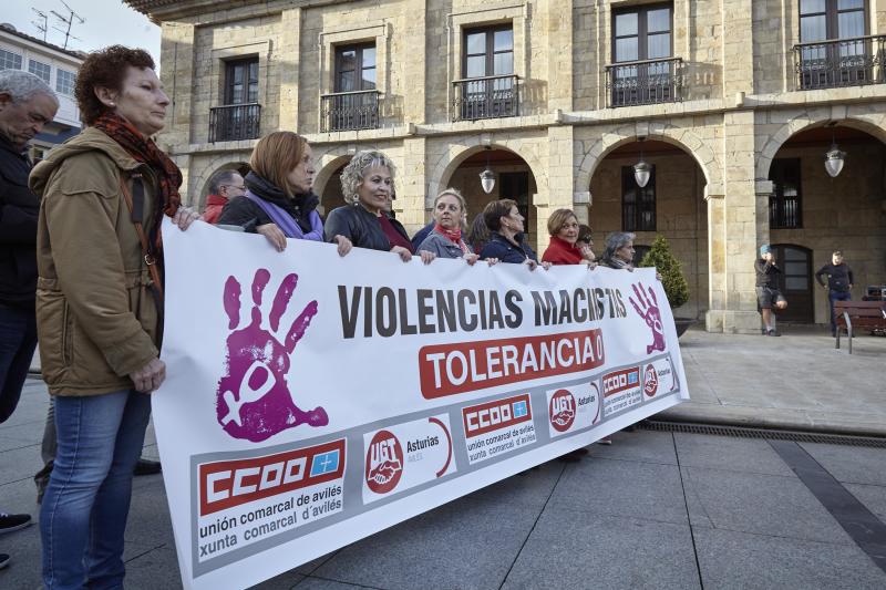 Concentraciones en las principales ciudades asturianas para reclamar el cumplimiento del pacto de Estado y más presupuesto contra la violencia machista