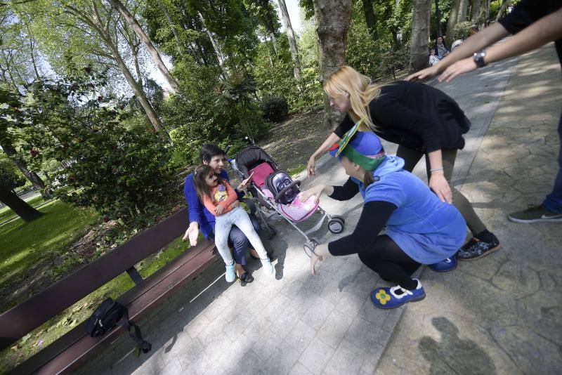 Los puestos tradicionales y los juegos infantiles amenizaron la jornada festiva.