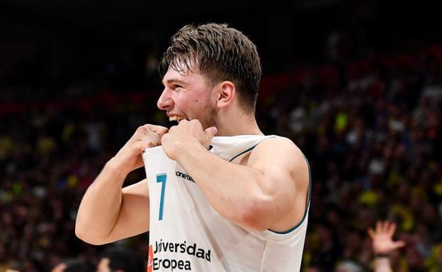 Luka Doncic, en la final de la Euroliga 2018.