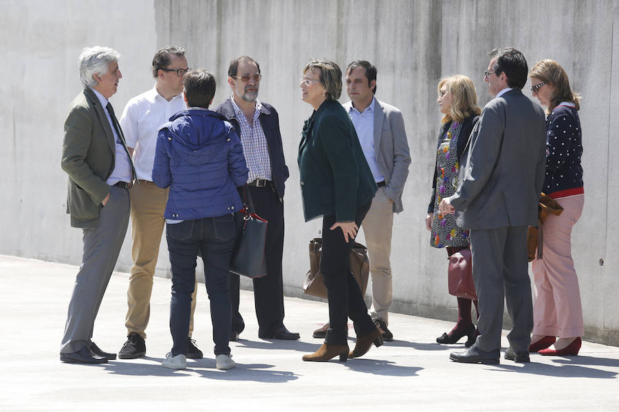 Fotos: Jueces y fiscales asturianos secunda la huelga nacional 