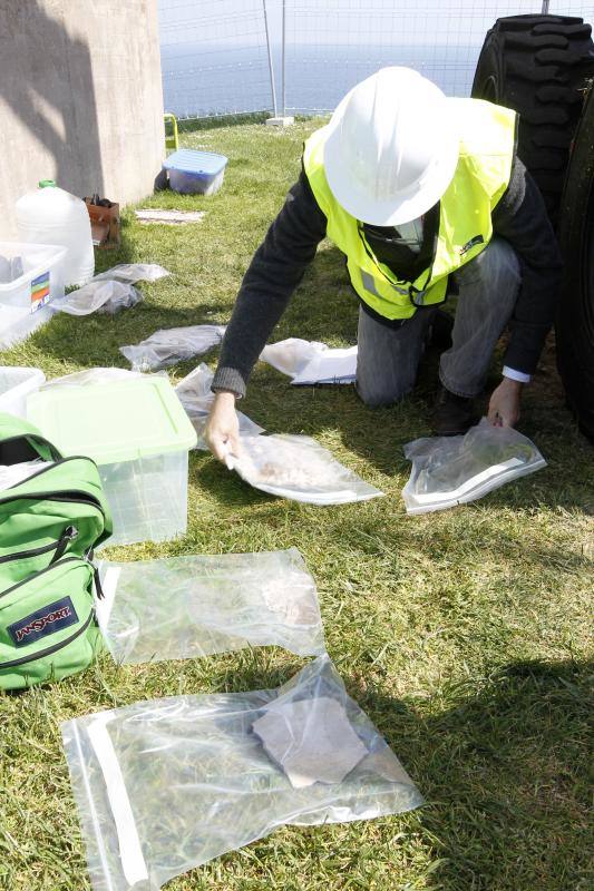 Fotos: Comienzan los trabajos de restauración en el &#039;Elogio del Horizonte&#039;