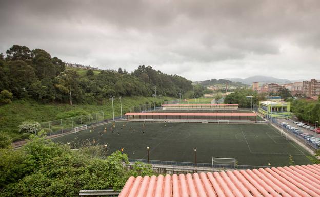 Vista general del complejo deportivo de La Toba. 