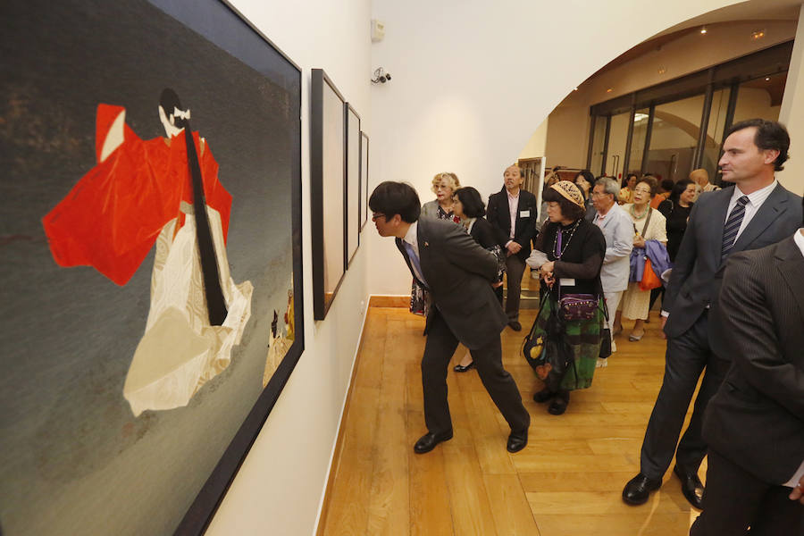 El Antiguo Instituto acoge una exposición de artistas japoneses, 'Japón. Línea y color', organizada con motivo de los 150 años del establecimiento de las relaciones diplomáticas entre Japón y España. Con motivo de esta efeméride se han organizado una serie de actividades que se desarrollarán hasta el 10 de junio.